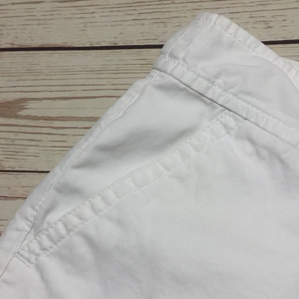 Loft White Chino Shorts - Picture 5 of 8